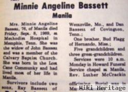 Minnie Angeline Flagg Bassett