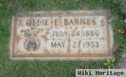 Ollie E. Barnes