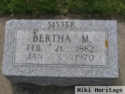 Bertha M Wickman