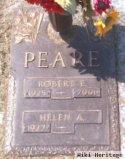 Robert E Peare