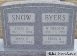 Erma B Snow Byers