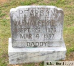 Dr Coleman Ferrell Pearson