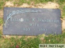 Elizabeth K Wandersee