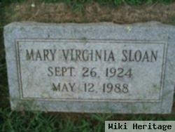 Mary Virginia Woolf Sloan