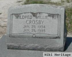 Mildred "millie" F. Crosby