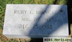 Ruby C. Biancke