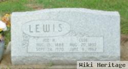 Joseph Harrison "joe" Lewis