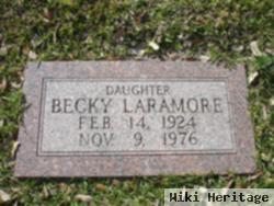 Rebecca Pearl "becky" Thomas Laramore