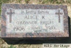 Alice K. O'connor Phelps