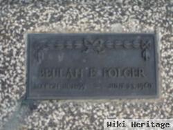 Beulah E. Folger