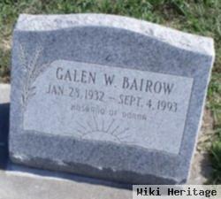 Galen W. Bairow