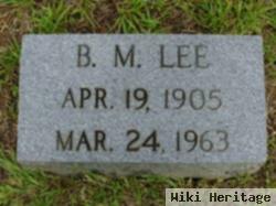 B. M. Lee