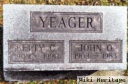 Catherine Elizabeth "betty" Mckeever Yeager