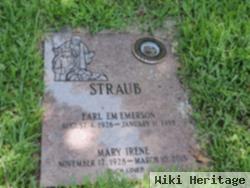 Earl Emerson Straub