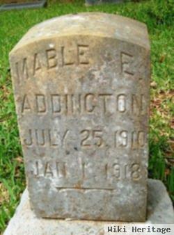 Mable E. Addington
