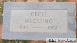 Cecil G Mcclung