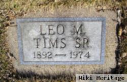 Leo M Tims, Sr