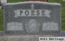 Walter W. Poese