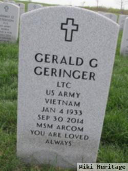 Gerald G "gerry" Geringer