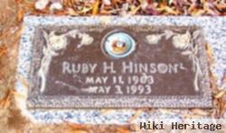 Ruby Louise Hill Hinson