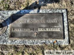 Minnie Schaffer Lewis