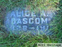 Alice A. Bascom