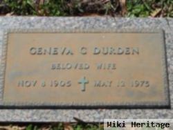 Geneva C Durden