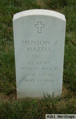 Henson J Hazell