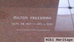 Milton Freedman