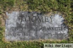 Jeannette R Toomey