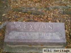 Jack W Sexton