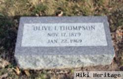 Olive Irene Thompson