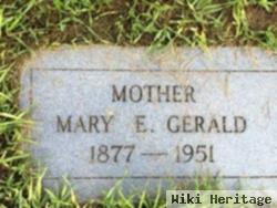 Mary E Gerald