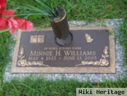 Minnie H Williams