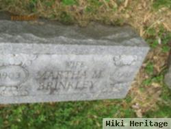 Martha M Brinkley