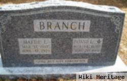 Mattie E. Branch