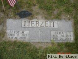 Leroy William J. Liebzeit