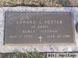 Edward L Hester