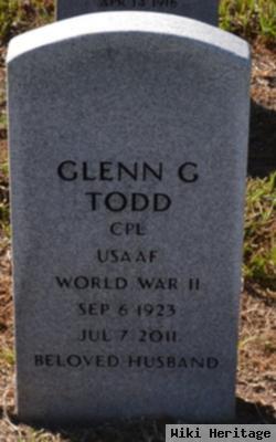 Glenn G Todd