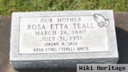 Rosa Ethel Teall White