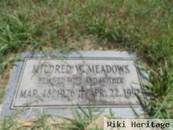 Mildred W Meadows