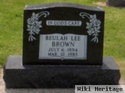 Beulah Lee Broyles Brown