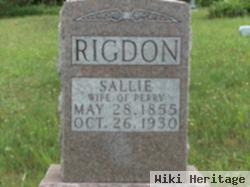 Sallie Snook Rigdon