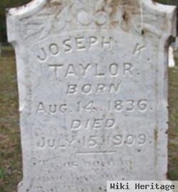 Joseph K Taylor