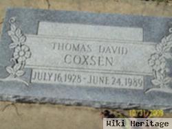 Thomas D Coxsen