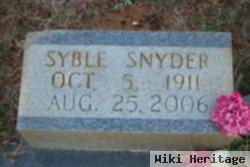 Syble Snyder