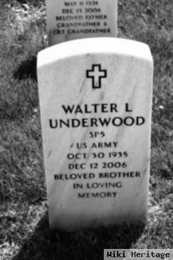 Walter L Underwood