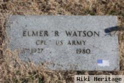 Elmer R Watson