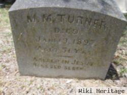 M M Turner