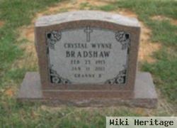Crystal Blanche Wynn Bradshaw